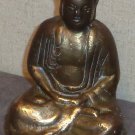 Solid Bronze East Indian Meditative Figurine