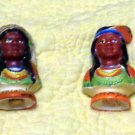 Indian Chief and Squaw Salt and Pepper Shakers