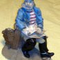 Rustic Looking Captain Figurine Maritime