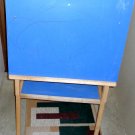 Woodcraft Dual Sided Easel and Storage Shelf Artist Painting