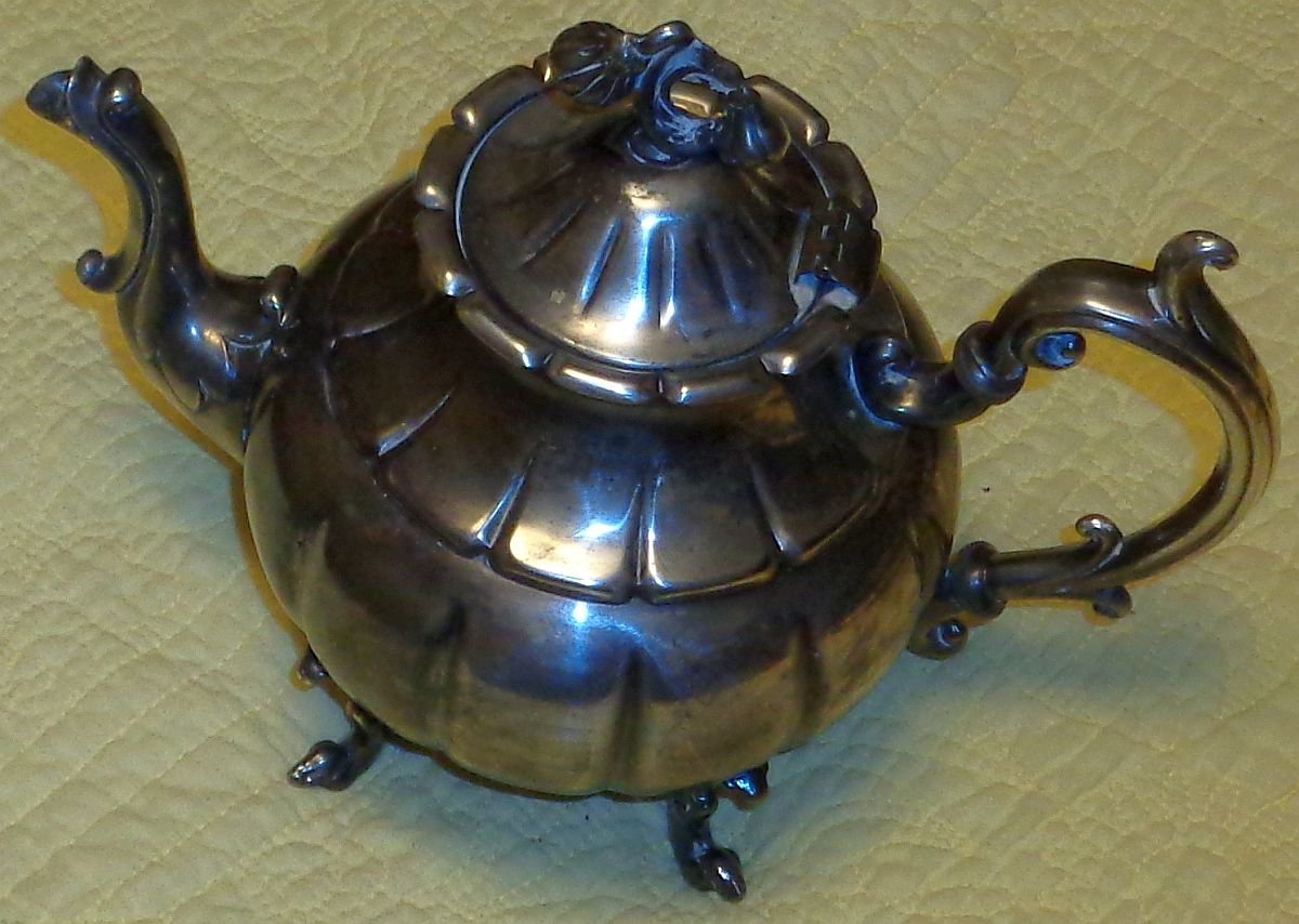 Silverplater Branded Teapot