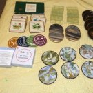 Six Sets of Coasters Korea France UK