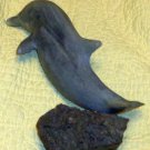 Dolphin Sculpture on Pedestal