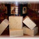 HONEY ALMOND~5~ BARS  HANDCRAFTED  GOATSMILK  SOAPS