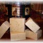 HONEY ALMOND~5~ BARS  HANDCRAFTED  GOATSMILK  SOAPS