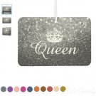 Custom Air Freshener - Queen Glitter-look