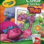 Crayola Color & Sticker, Dreamworks Trolls