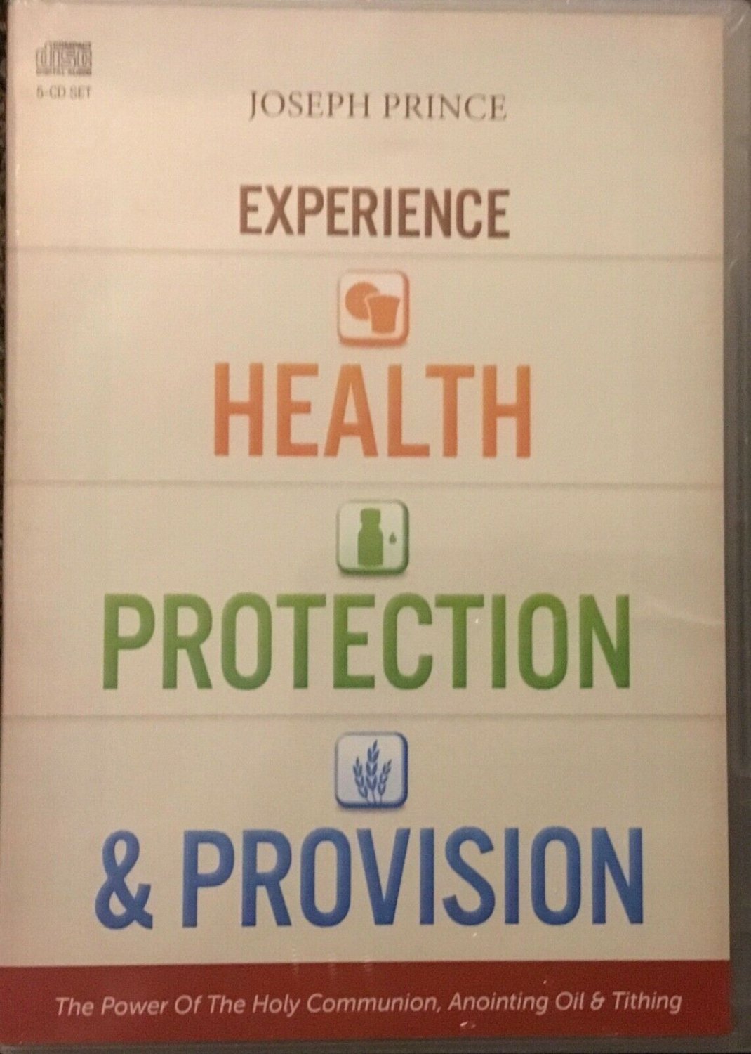 Experience Health, Protection & Provision - Joseph Prince - NEW w/Free Shipping!
