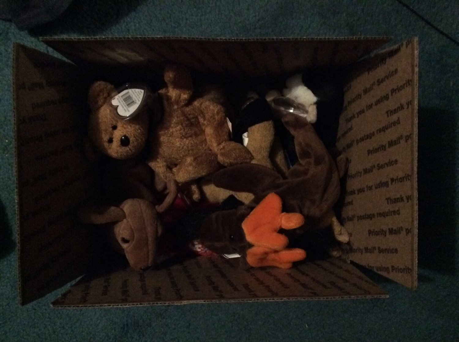 Box of Benie Babies - All With Tags - All New!! - FREE Shipping!!