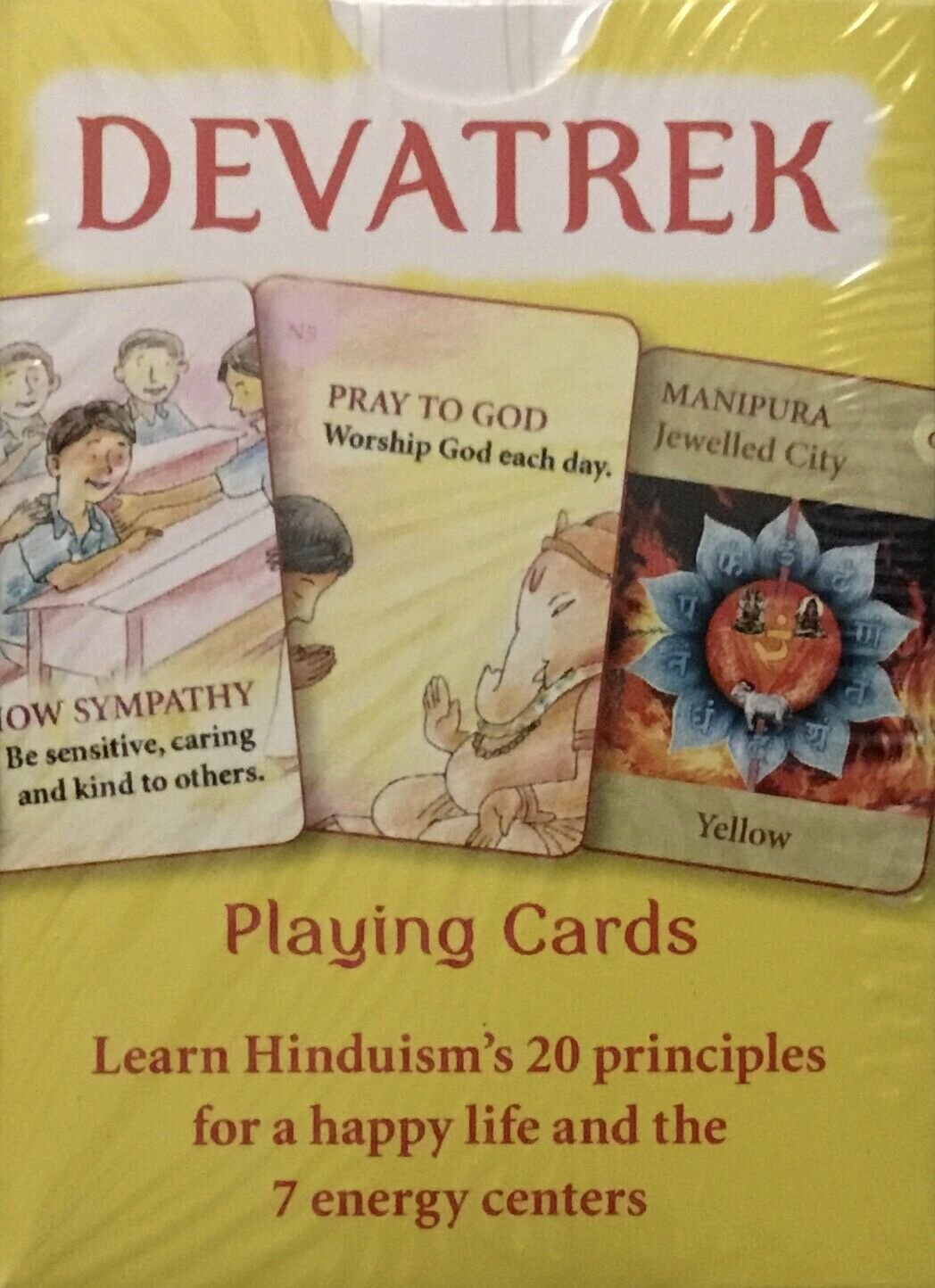 DEVATREK - Hindu Playing cards - New w/Free Shipping