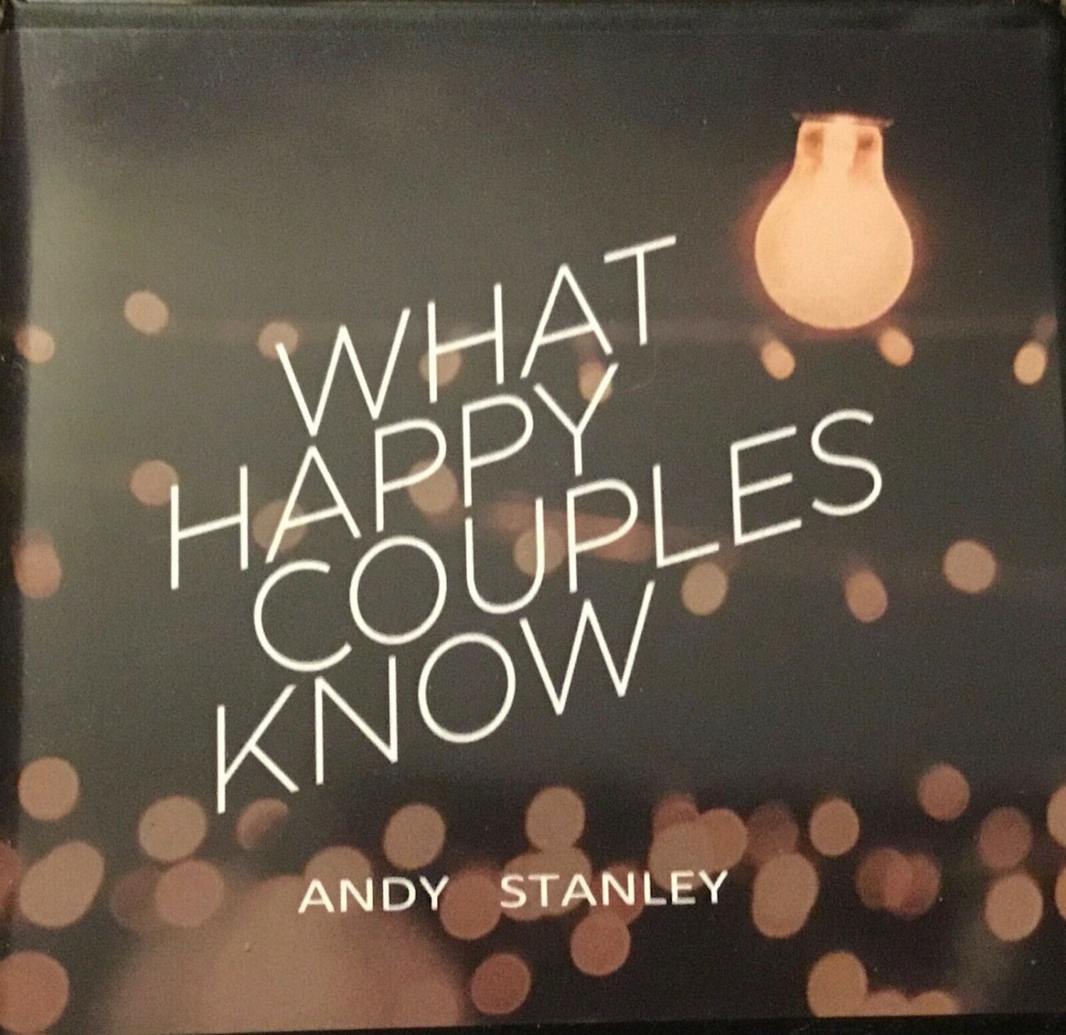 What Happy Couples Know by Andy Stanley - New - 4 Disc set - Free Shipping!
