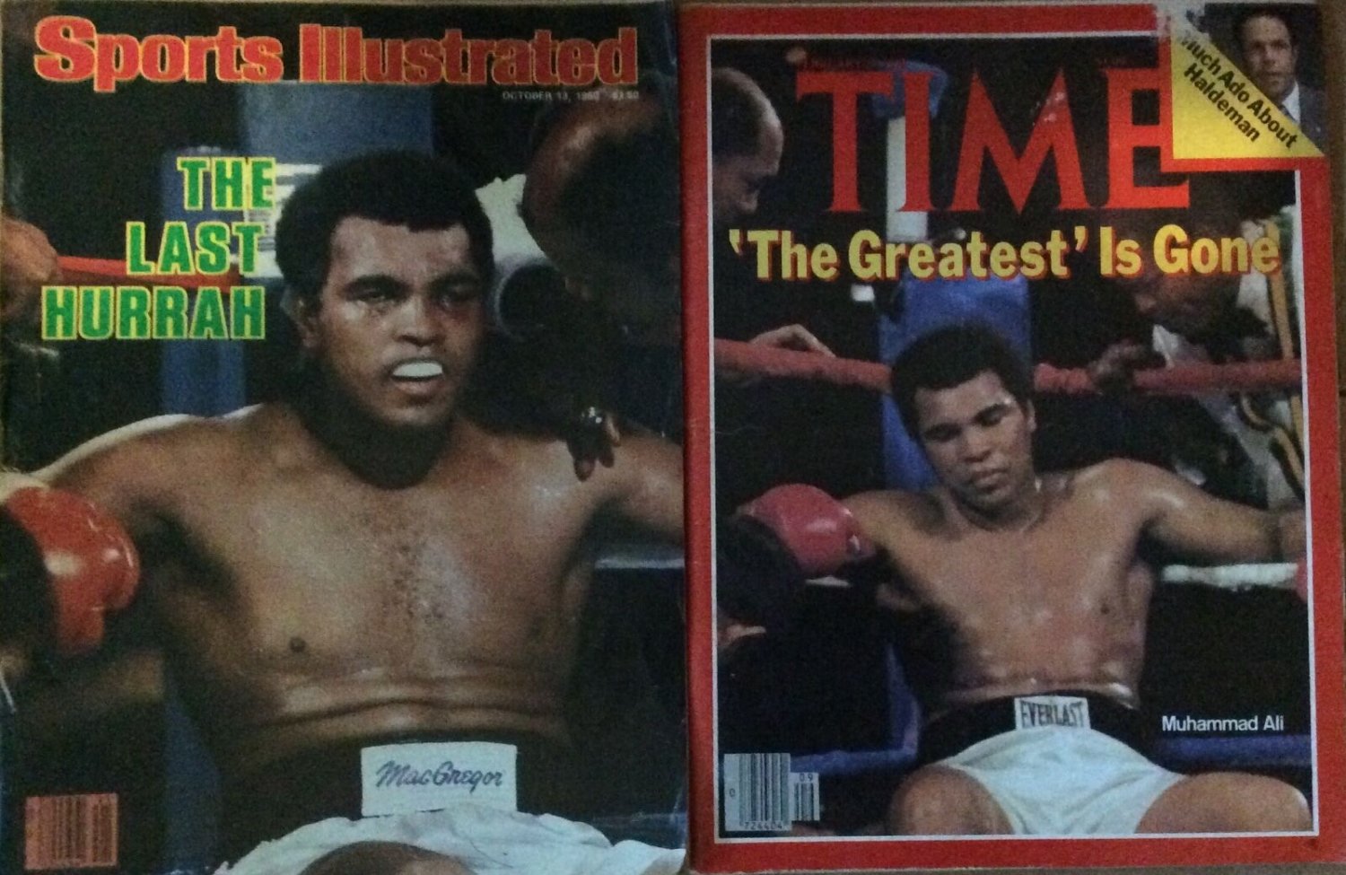 2 Muhammad Ali original magazines - FREE Shipping - Read Description