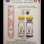 Chalk Roller 2 Pack With Stencils NEW PINK / PURPLE
