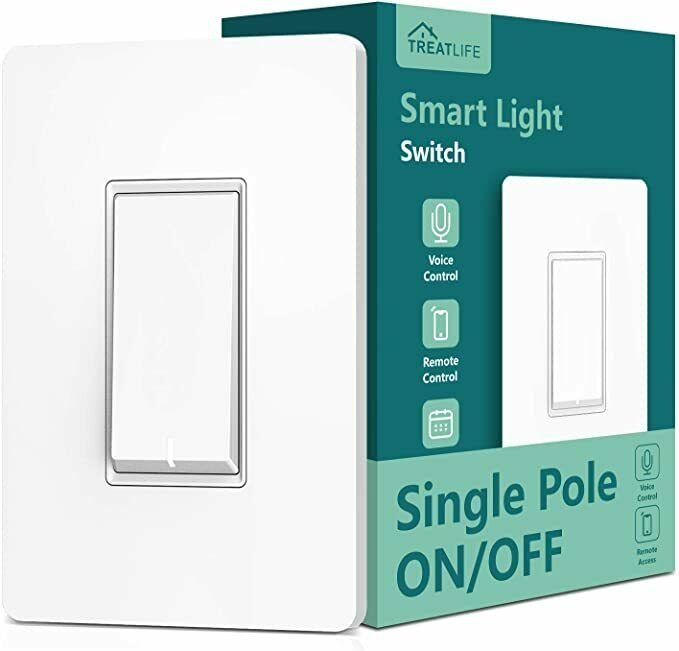 Single Pole Treatlife Smart Light Switch