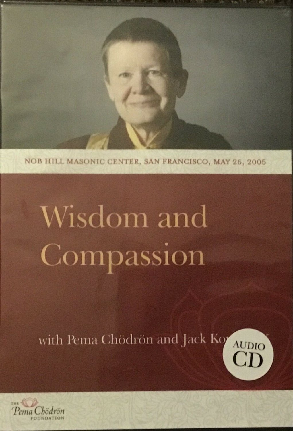 Wisdom and Compassion - Pemba Chodron - CD Set - New - FREE Shipping
