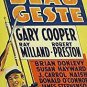 Beau Geste - 1939