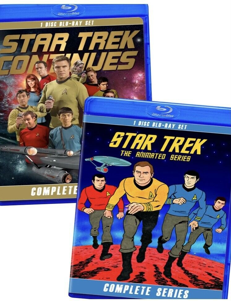 Star Trek The Animated Series - Blu Ray - plus Star Trek Continues!
