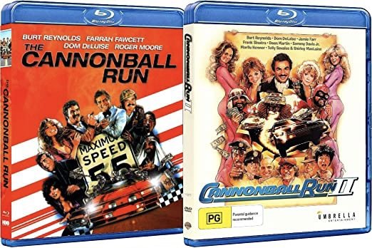 Cannonball Run 1 & 2 - 2 Disc Set - Blu Ray