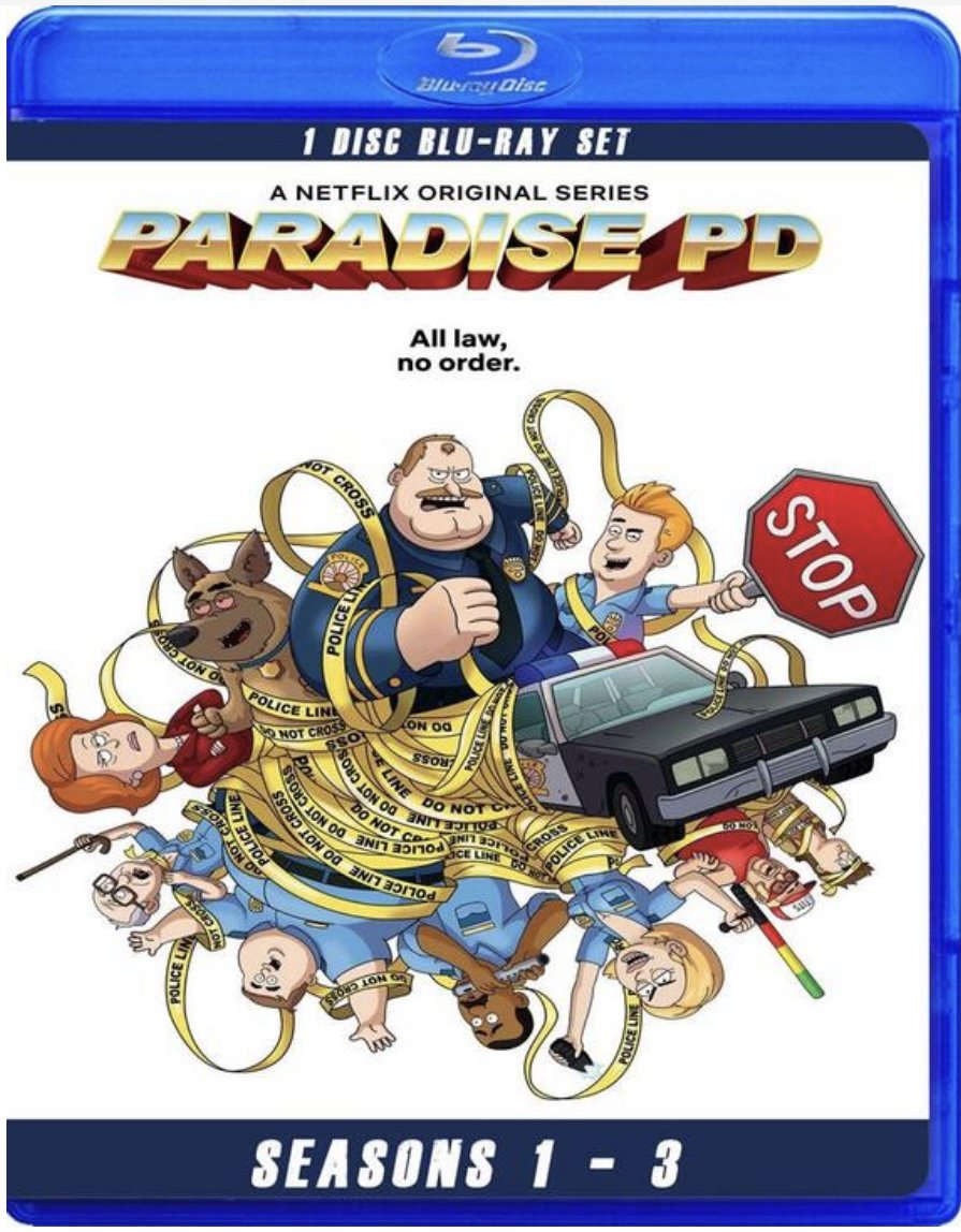 Paradise PD - Seasons 1-3 - Blu Ray