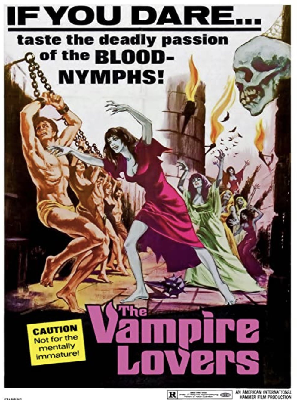 The Vampire Lovers - 1970 Peter Cushing - Blu Ray