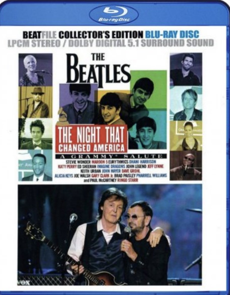 The Night That Changed America The Beatles - Blu Ray