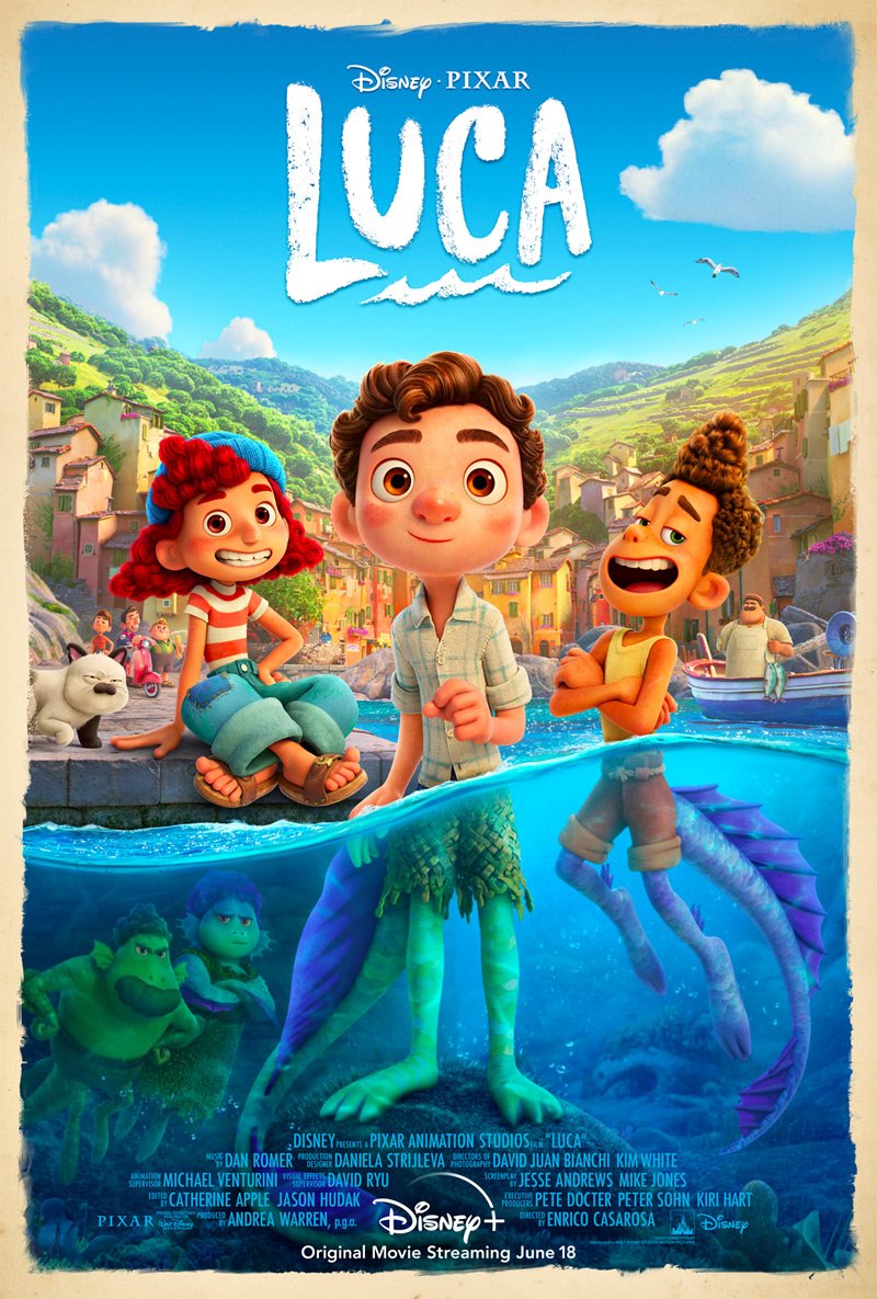 Luca - 2021 Disney - Blu Ray