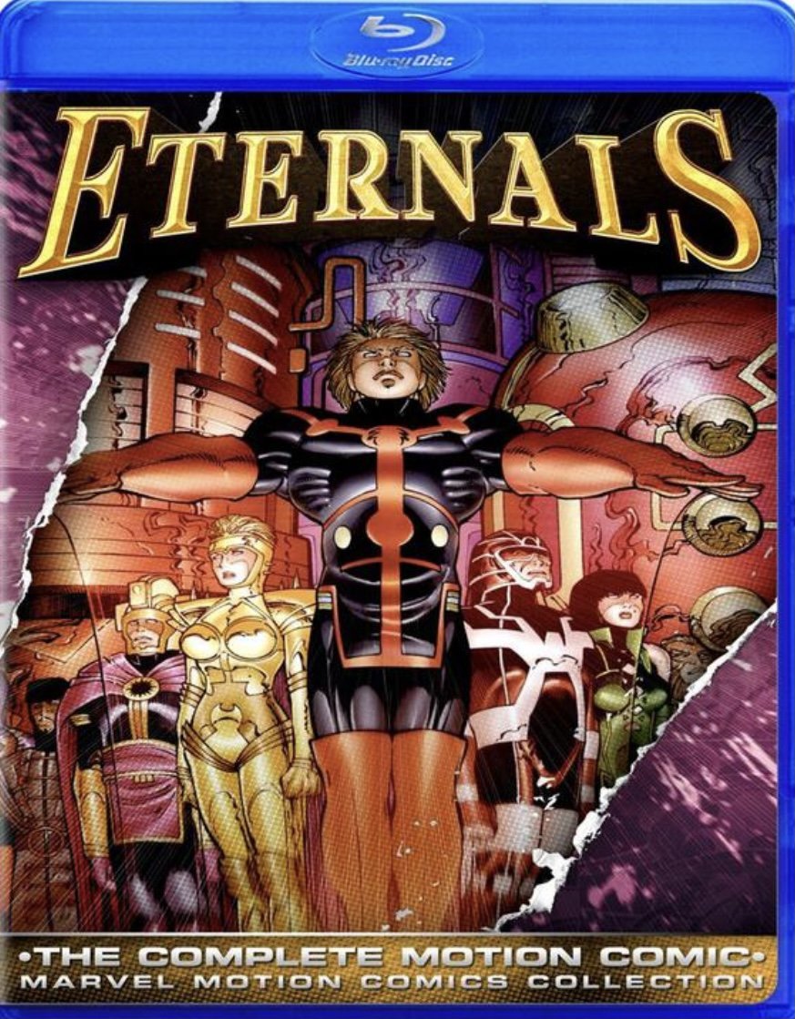 Eternals - Complete Motion Comic - Blu Ray