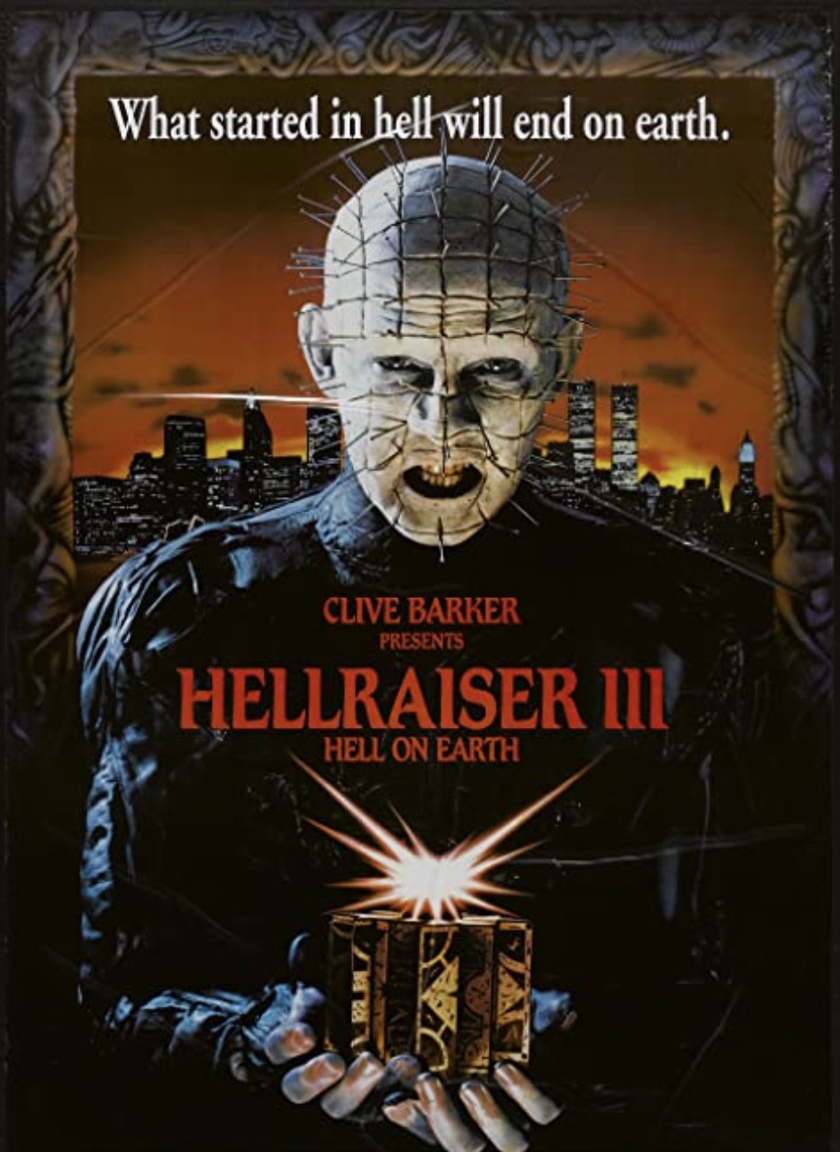 Hellraiser III - 1992 - Blu Ray Rare!