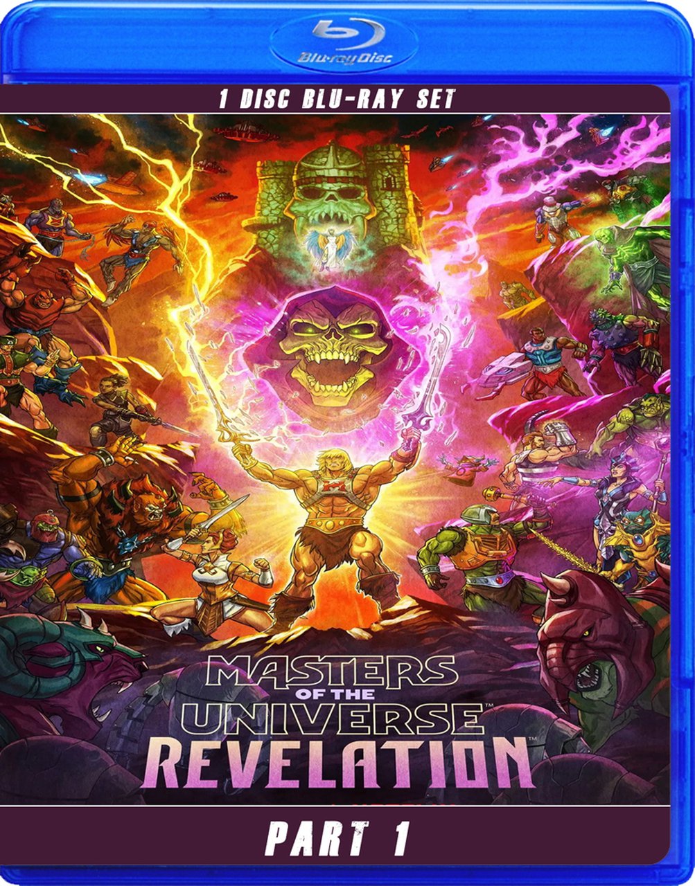 Masters Of The Universe Revelation 2021 Blu Ray