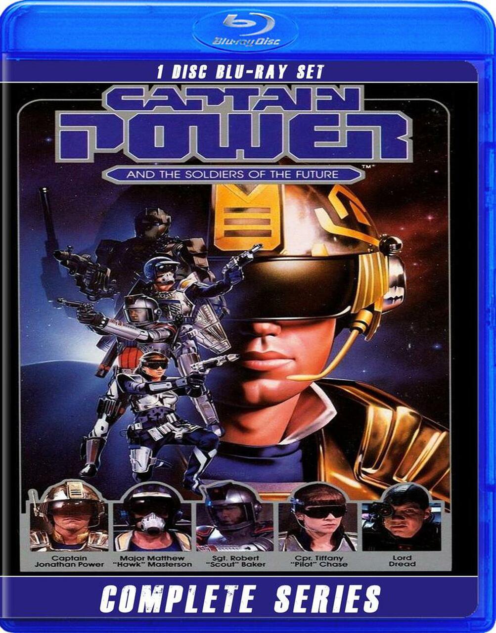 Captain Powers And The Soldiers Of The Future - Complete Series - Blu Ray
