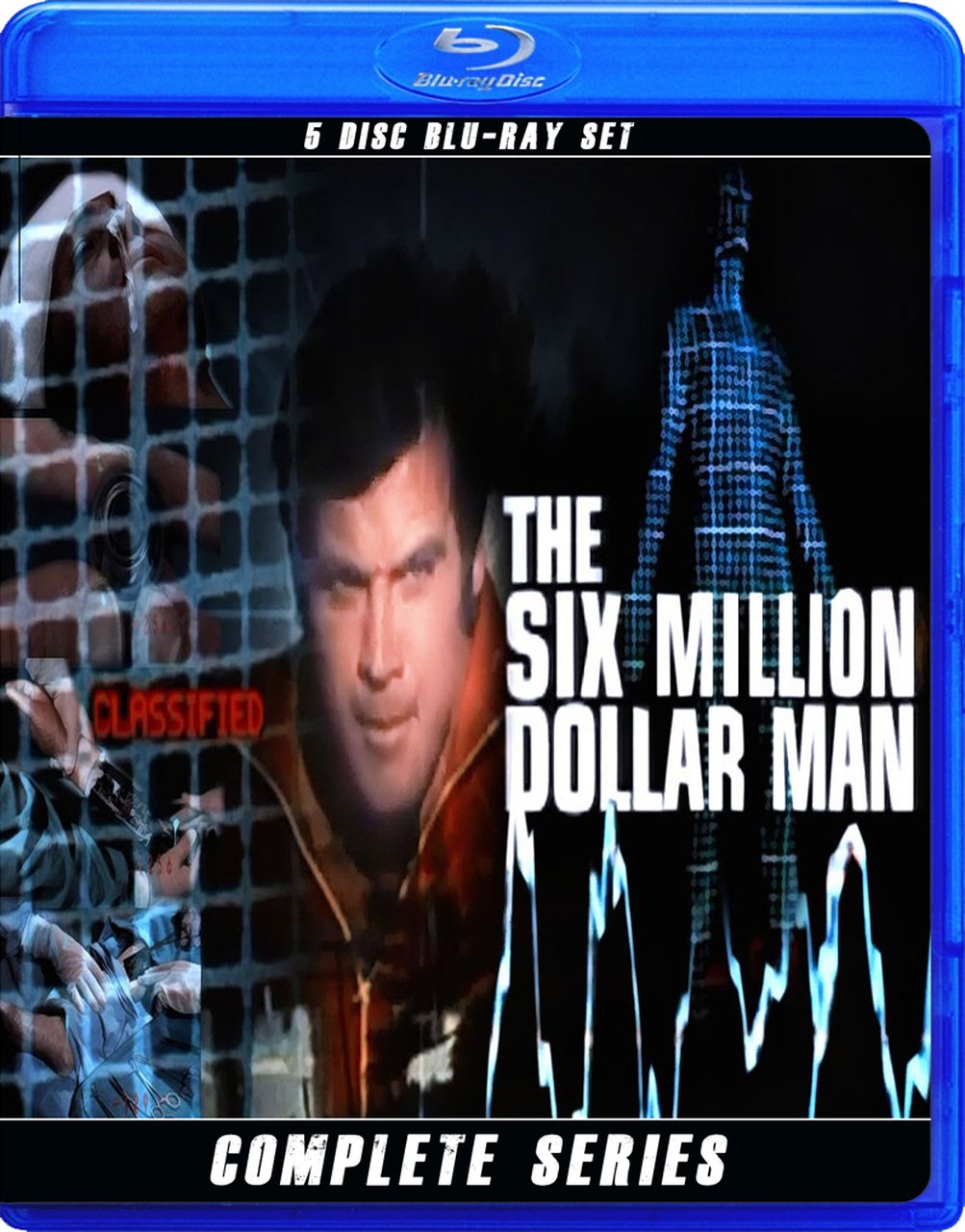 Six Million Dollar Man Complete Series Blu Ray