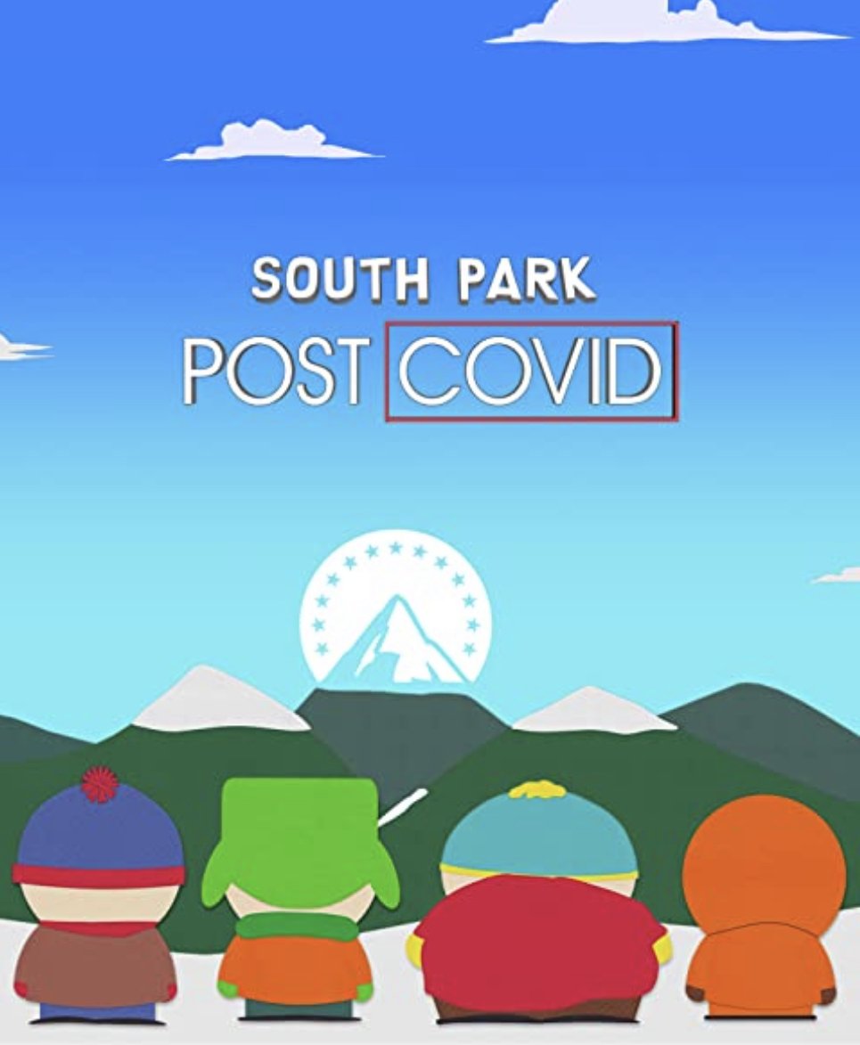 South Park Post COVID - 2021 - Blu Ray