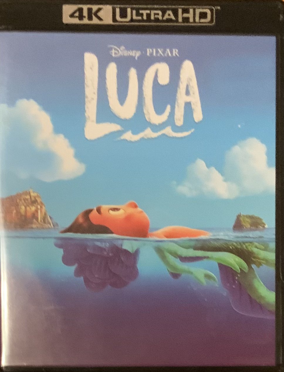 Luca - 2021 - 4K (Will play on regular Blu Ray Player)