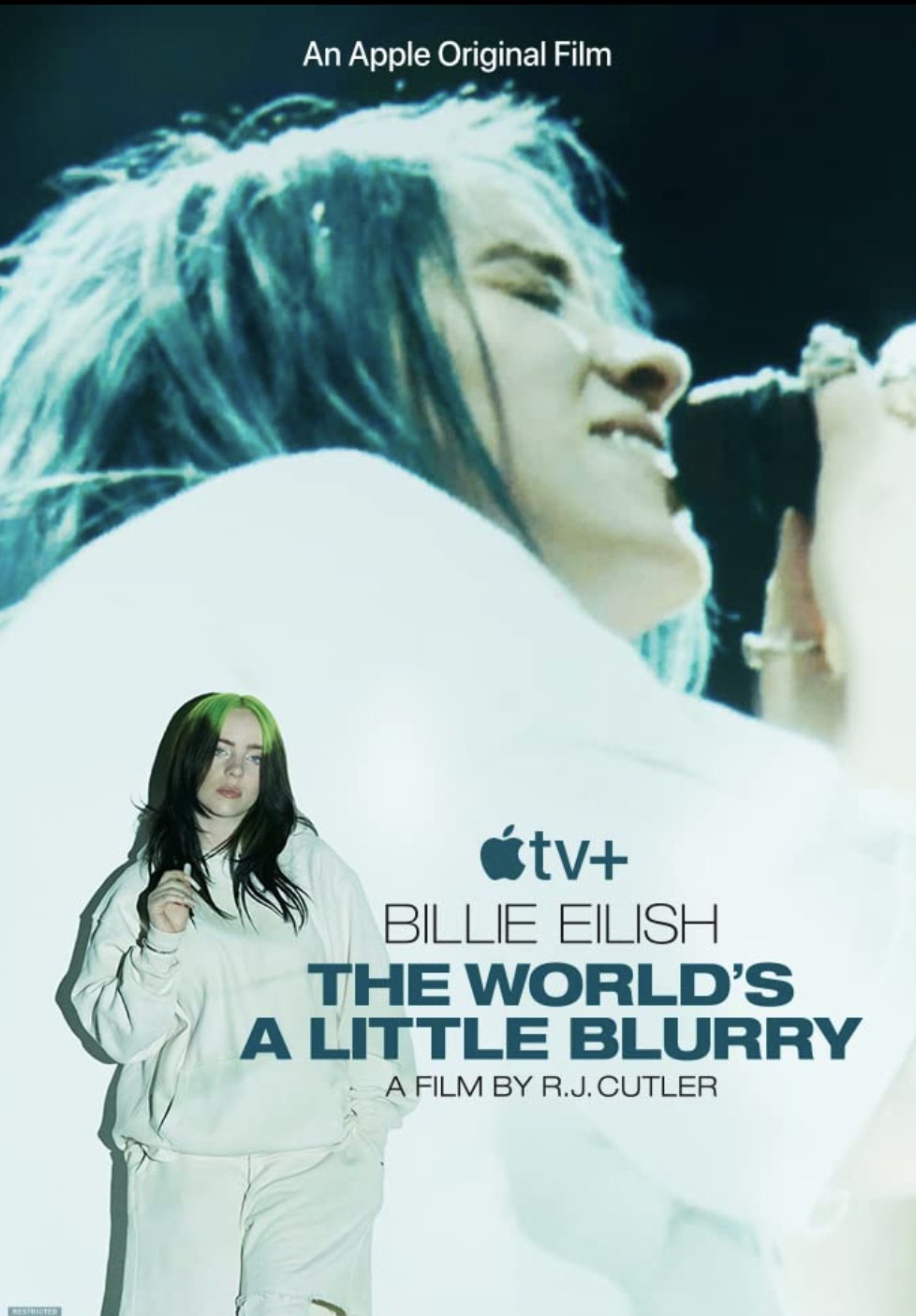 Billy Eilish : The Worlds A Little Blurry - 2021 - Blu Ray