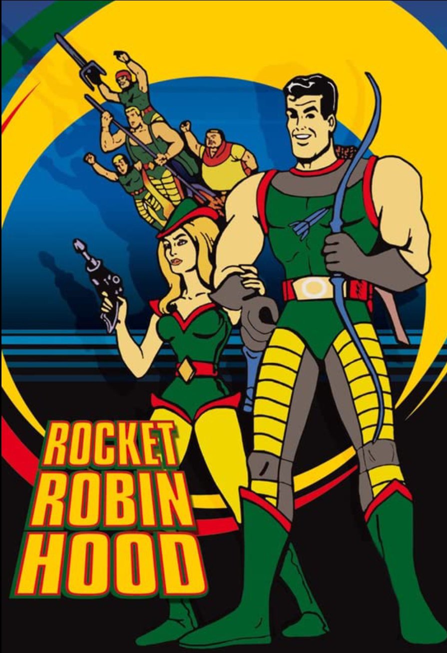 Rocket Robin Hood - Complete Series - Blu Ray Very Rare!