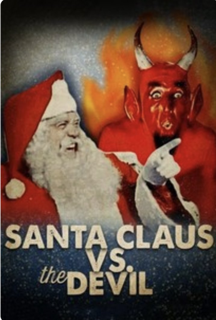 Santa Clause VS The Devil - 1959 - RARE Cult BR