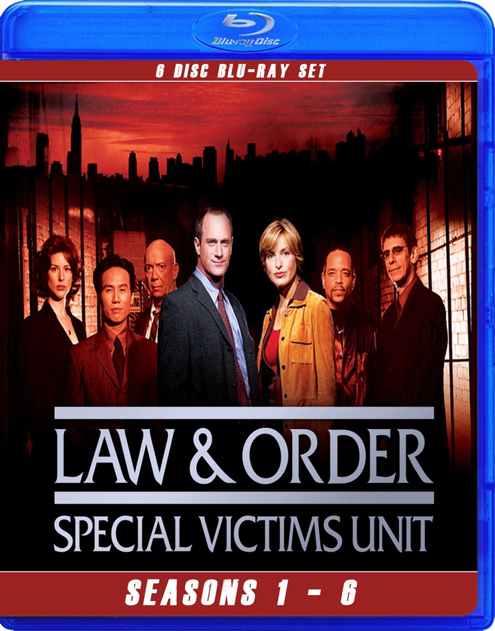 Law and Order Special Victims Unit - Seasons 1-6 - Blu Ray