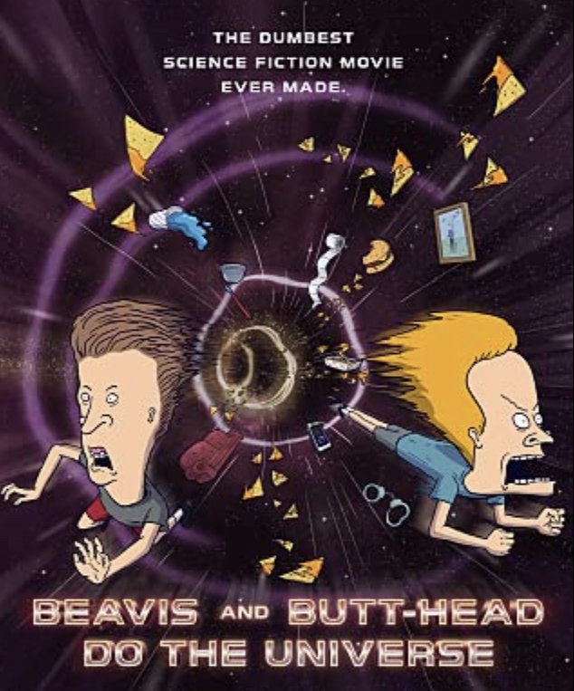 Beavis And Butt Head Do The Universe - 2022 - Blu Ray