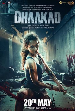 Dhaakad - 2022 - Blu Ray