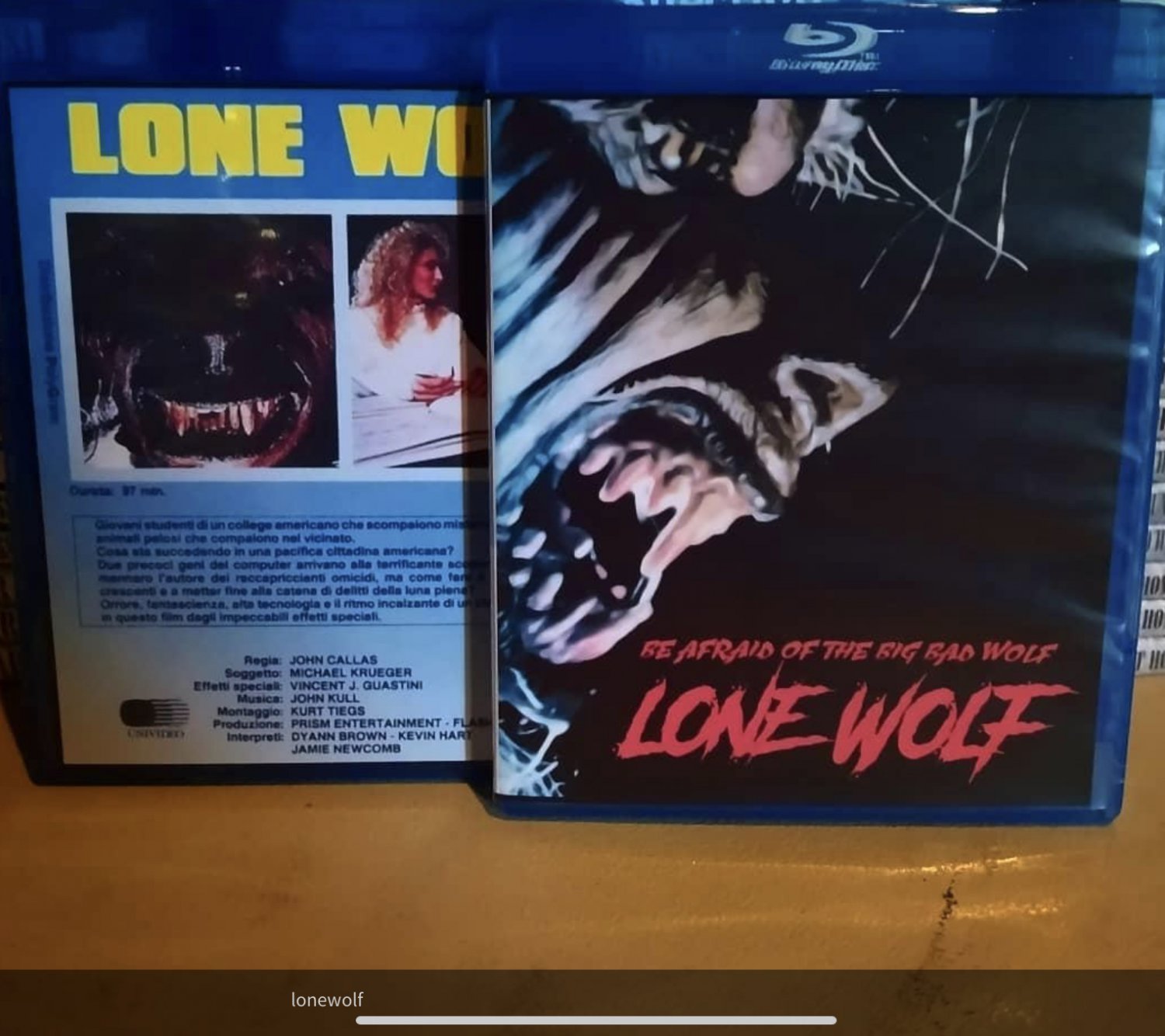 Lone Wolf - 1988 - Blu Ray