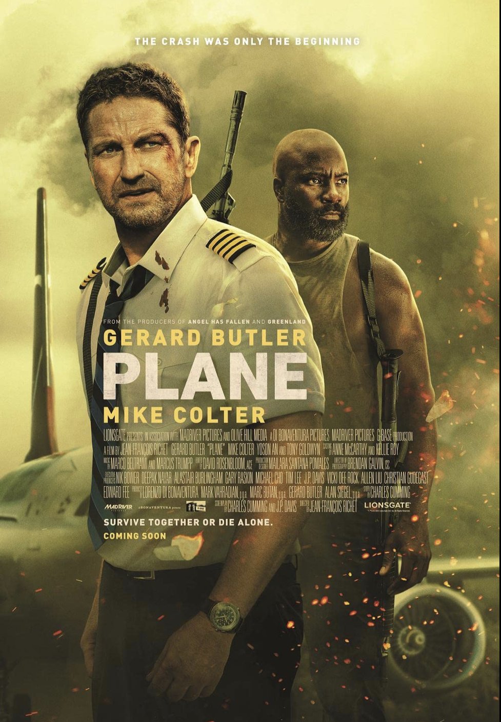 Plane - 2023 - Blu Ray