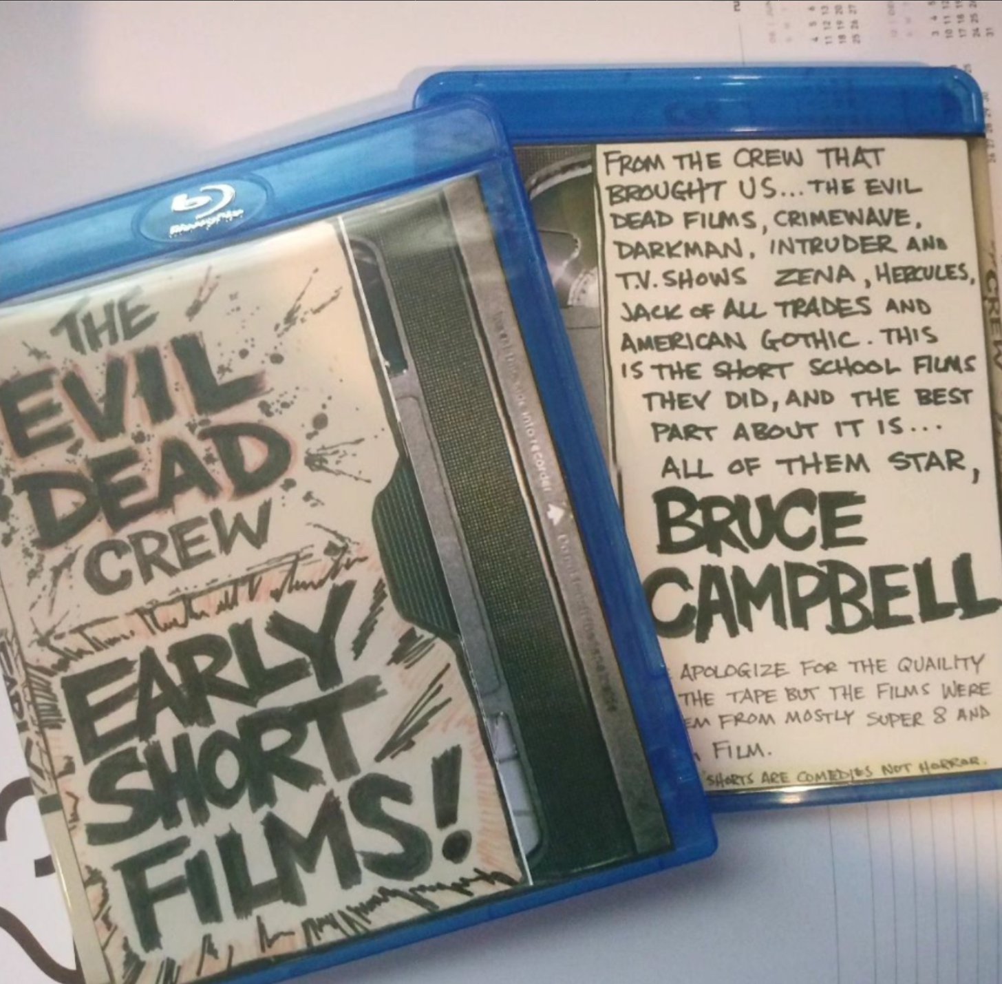 Evil Dead Crew Early Short Films - Blu Ray