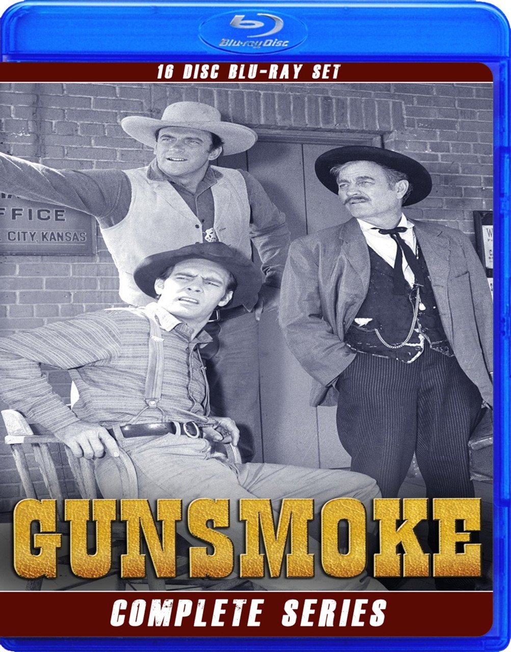 Gunsmoke - 16 Disc Set - Blu Ray