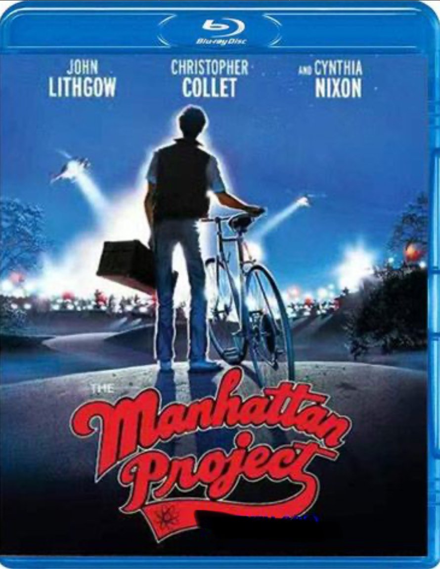 Manhattan Project - 1986 - Blu Ray