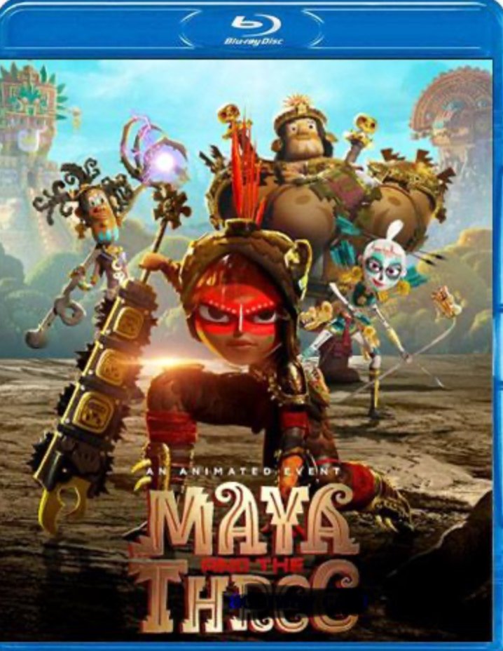 Maya And The Three - Complete Mini Series - Blu Ray