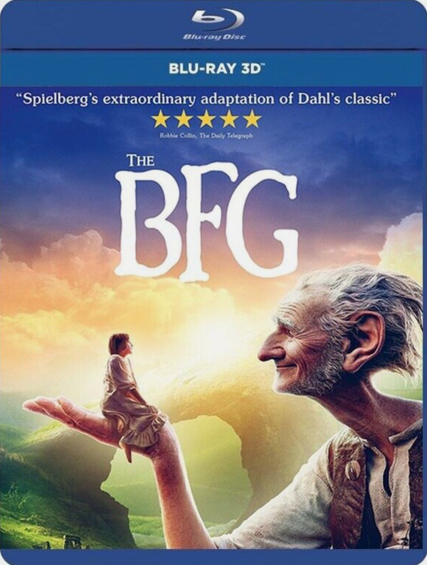 BFG - 2016 - 3D Blu Ray
