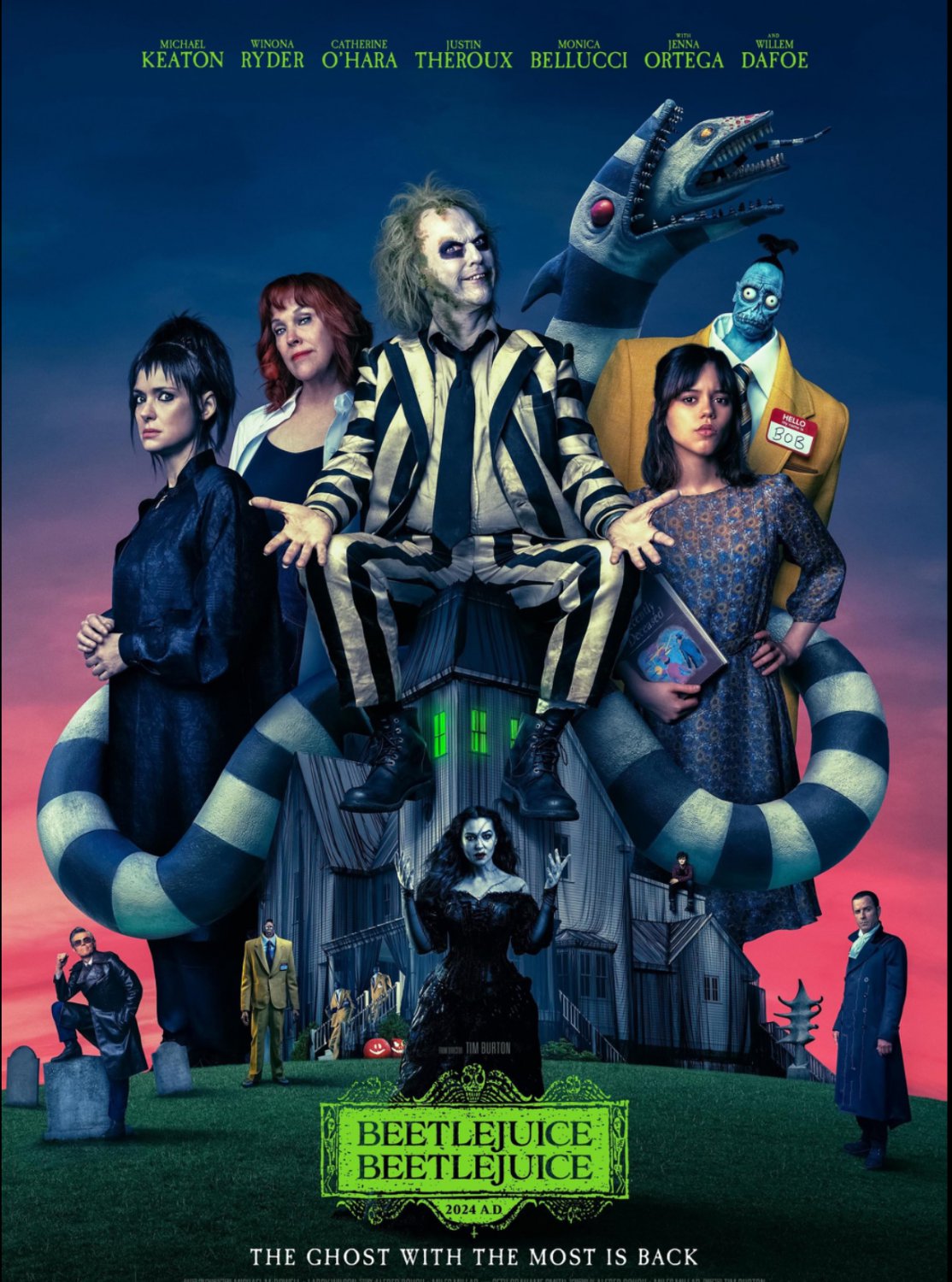 Beetlejuice, Beetlejuice - 2024 - Blu Ray