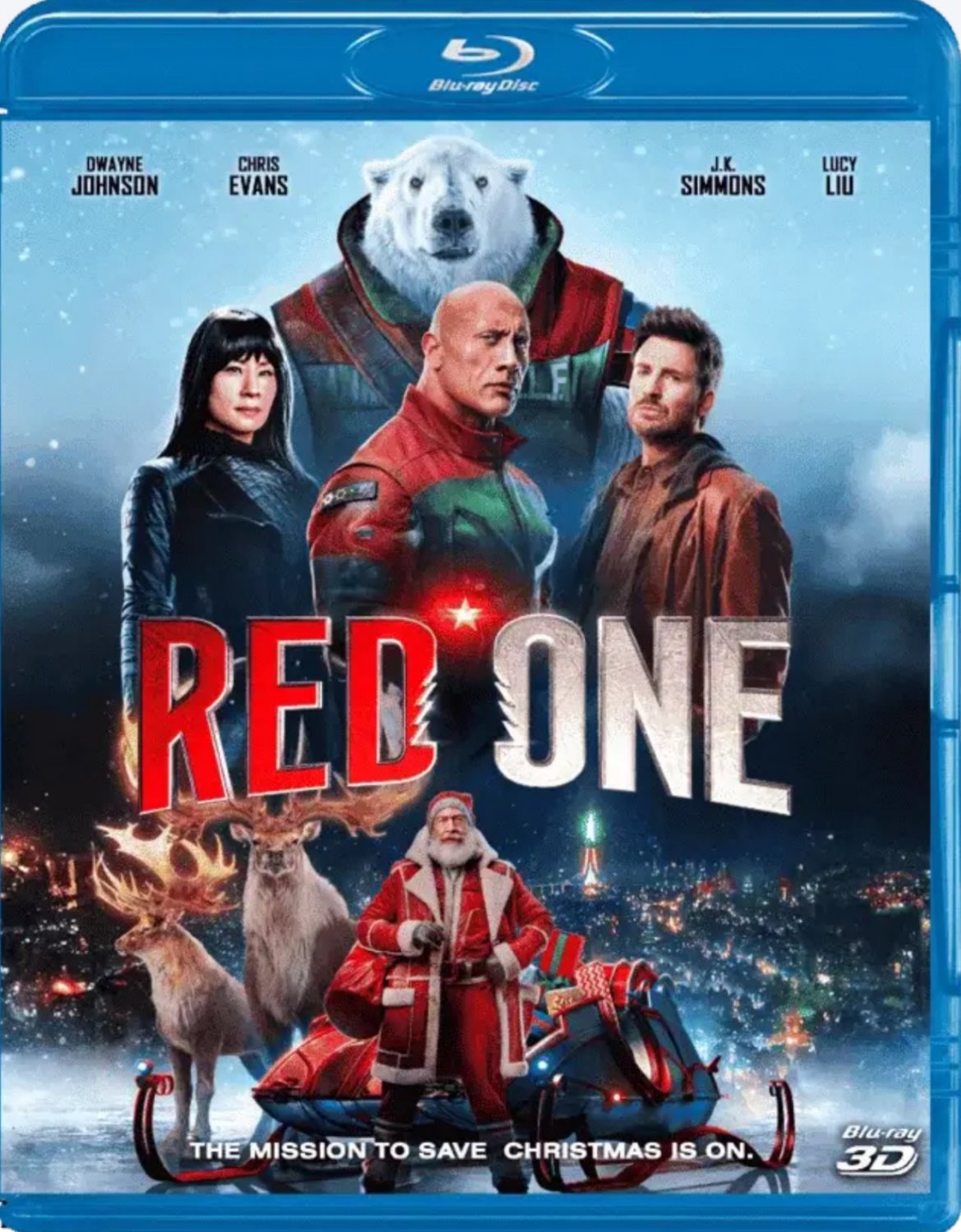 Red One - 2024 - 3D Blu Ray