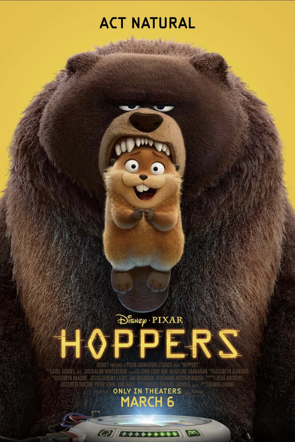 Hoppers - 2026 - Blu Ray