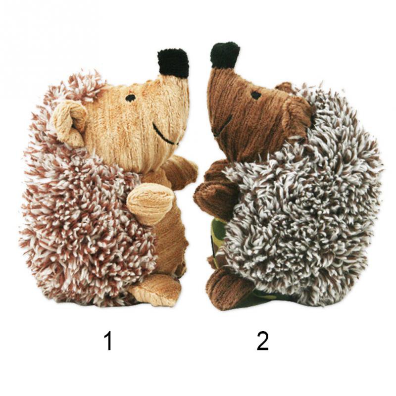 Cute Squeaky Funny Hedgehog Chew Toy For Dogs